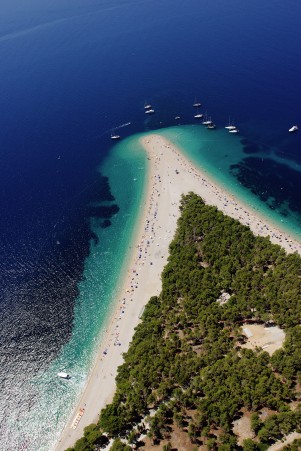 Bol, Strand Zlatni Rat (Goldenes Horn)