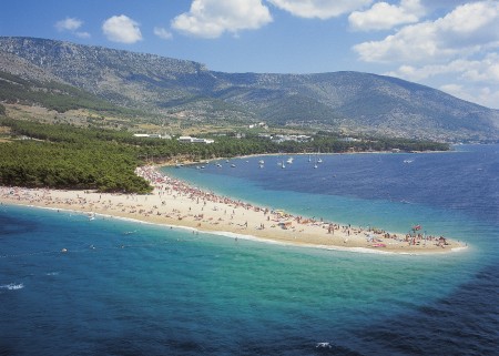 Bol, Strand Zlatni Rat (Goldenes Horn)