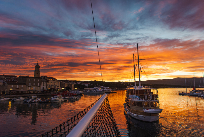 Sonnenuntergang Kroatien