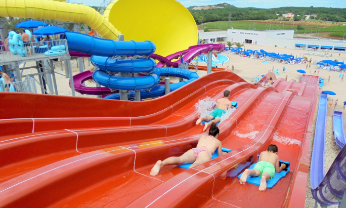 Aquapark Aquacolors bei Poreč