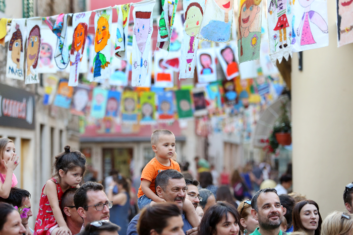 Internationales Kinderfestival in Šibenik