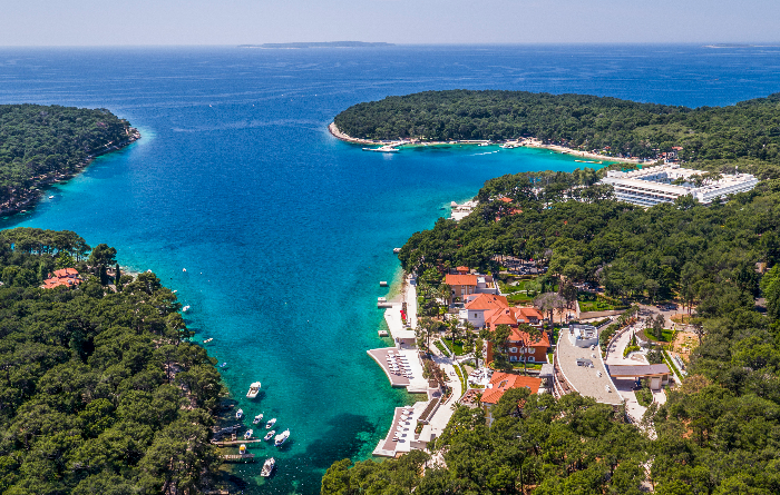 Čikat Bucht auf der Insel Lošinj