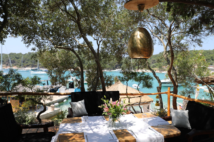 Restaurant Laganini, Insel Palmižana