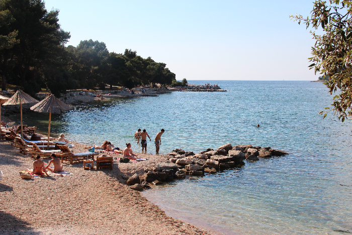 Lone Bucht in Rovinj