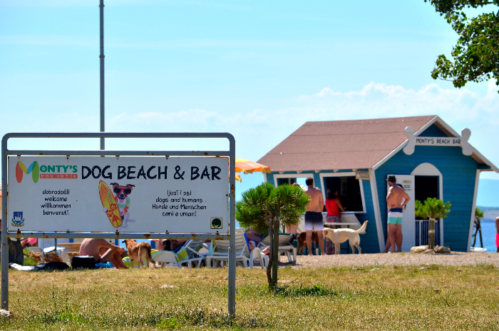 Monty`s Dog Beach & Bar in Crikvenica