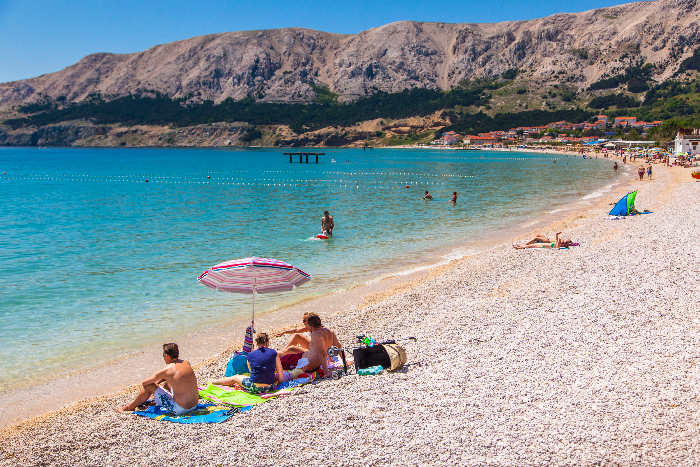 Vela Plaza in Baška