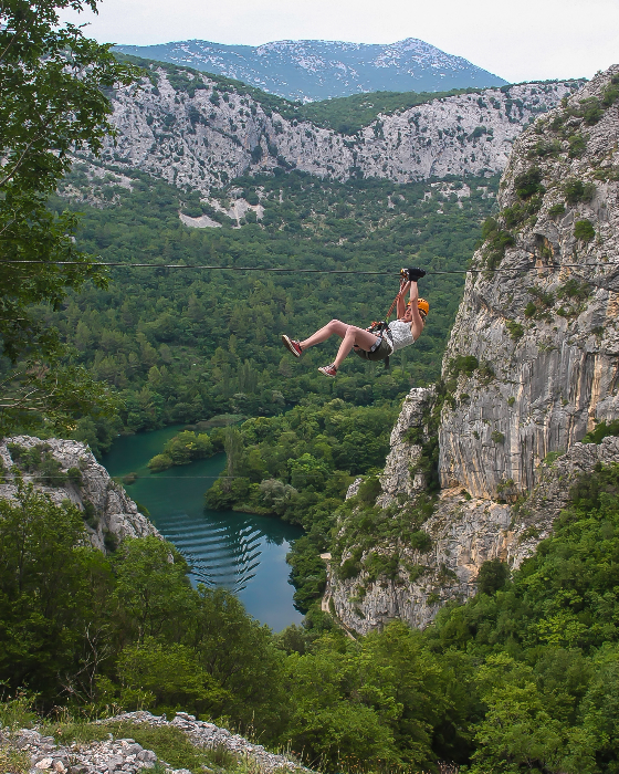 Zipline Croatia in Omiš